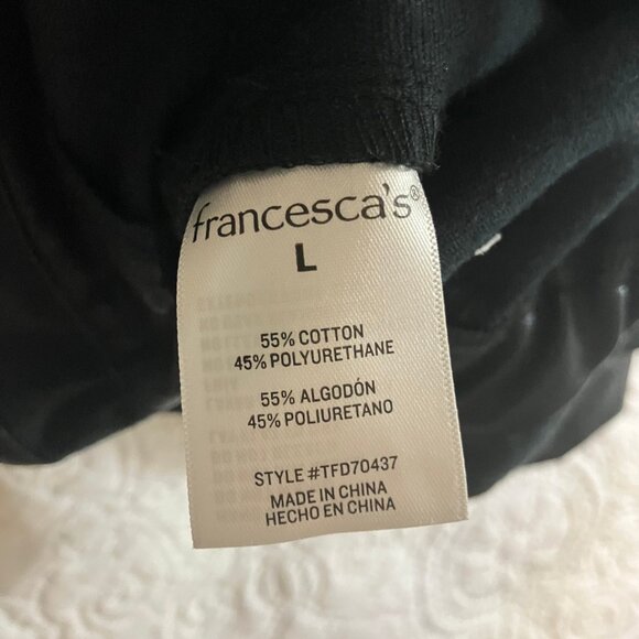 Francesca’s Collections Faux Vegan Leather Shorts - Picture 10 of 12